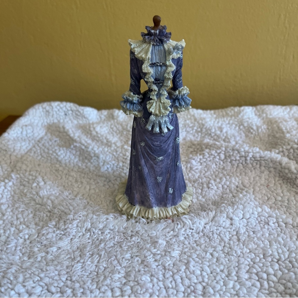 Regal Purple and Cream Decor Accent